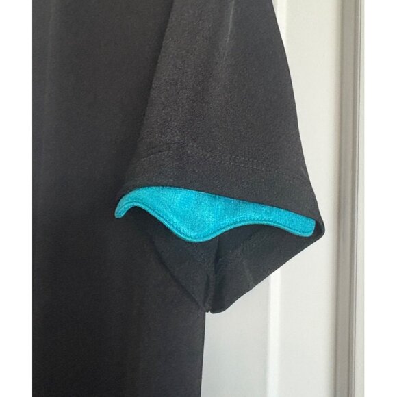 Jamie Sadock Women's Golf Shirt Large Short Sleeve Grey Blue Polo Womens Top - Picture 5 of 10